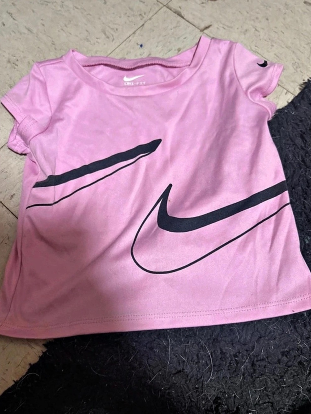 Nike Dri-FIT Pink Baby 24M Tee